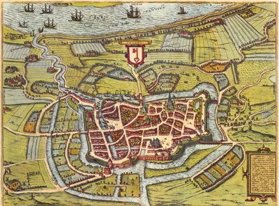 ドイツ、ハンブルク、シュターデ 作： Georg and Hogenberg Franz (1535 90) Braun