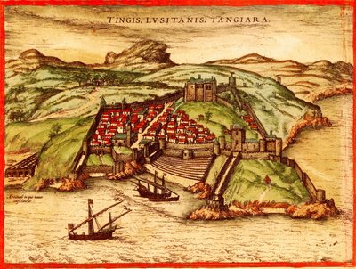モロッコ、タンジェ 作： Georg and Hogenberg Franz (1535 90) Braun
