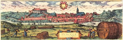 チュービンゲン 作： Georg and Hogenberg Franz (1535 90) Braun