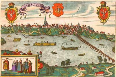 ポーランド、ワルシャワ 作： Georg and Hogenberg Franz (1535 90) Braun