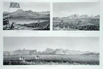 リチャードソンの鎖（Sir John Franklin（1786-1847）の「Narrative of a Second Expedition to the Shores of the Polar Sea in the Years 1825-27」より） エドワード・フィンデン（1791-1857）が1828年に出版した彫刻作品。 作： George (after) Back