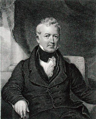 ウィリアム・ガストン（1778-1844）がアッシャー・ブラウン・デュラン（1796-1886）に彫らせたもの（エングレーヴィング） 作： George (after) Cooke