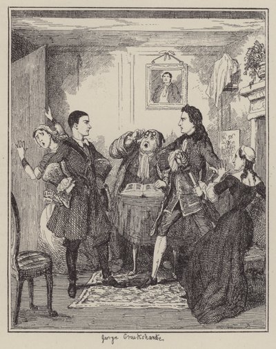ジャック・シェパードのイラスト（彫刻 作： George (after) Cruikshank