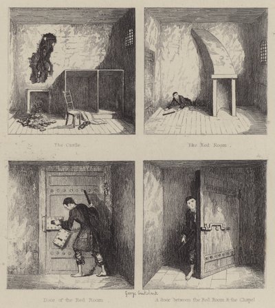 ジャック・シェパードのイラスト（彫刻 作： George (after) Cruikshank