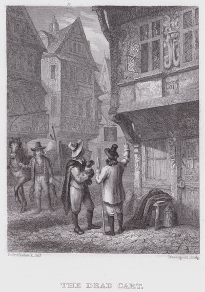 デッドカート（彫刻 作： George (after) Cruikshank