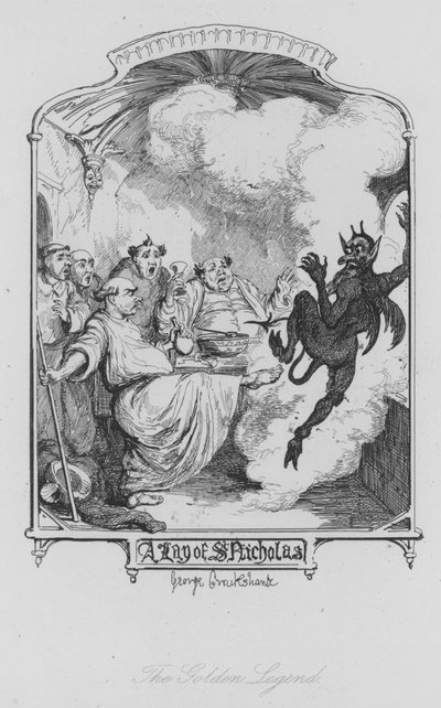 黄金伝説（彫刻 作： George (after) Cruikshank