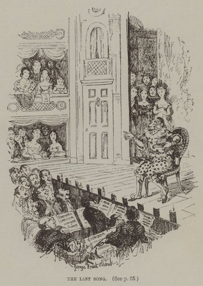 ラストソング（彫刻 作： George (after) Cruikshank