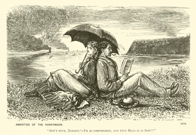 ハネムーンのアメニティ（刻印 作： George (after) Du Maurier