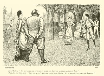 慰め（刻印 作： George (after) Du Maurier