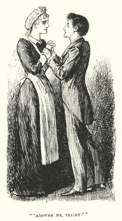 ジョージ・デュ・モーリアの「トリルビー」のイラスト（彫刻 作： George (after) Du Maurier