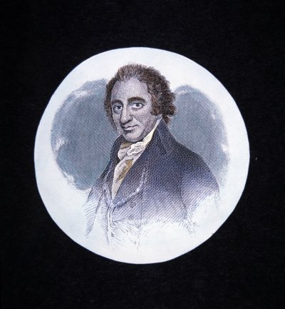 トマス・ペイン（カラーリトグラフ 作： George (after) Romney