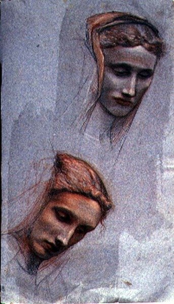 淑女の涅槃像の研究 作： George 9th Earl of Carlisle Howard