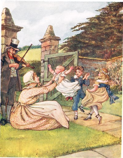 ダンシングソング、「絵本の絵本」より、1910年 作： George, 9th Earl of Carlisle Howard