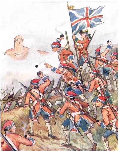 イギリスの手榴弾兵、「絵本の歌」、1910年からのイラスト 作： George, 9th Earl of Carlisle Howard