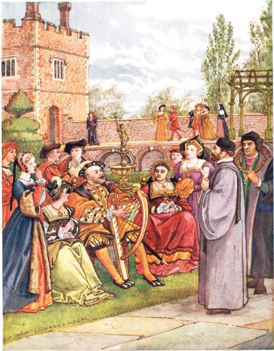 キングスバラード、「絵の本」のイラスト、1910 作： George, 9th Earl of Carlisle Howard