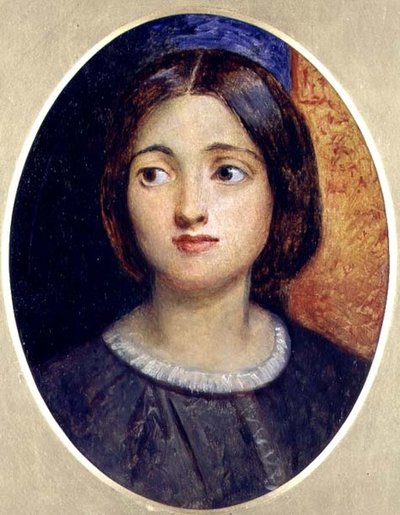 女の子の頭 作： George Adolphus Storey