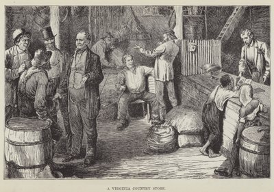 バージニアカントリーストア 作： George Augustus Sala