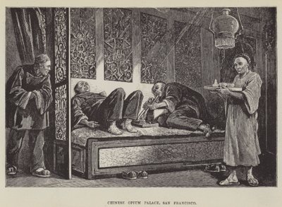 チャイニーズアヘンパレス、サンフランシスコ 作： George Augustus Sala