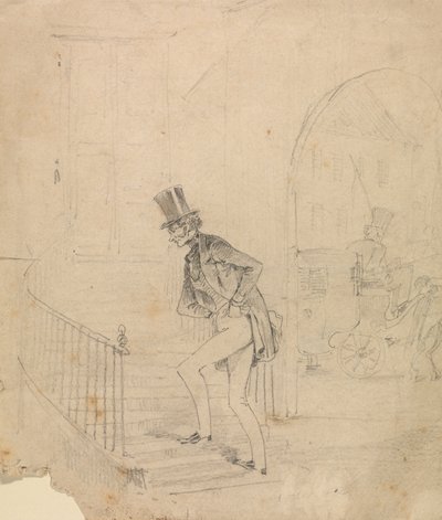 homem entrando em casa 作： George Augustus Sala