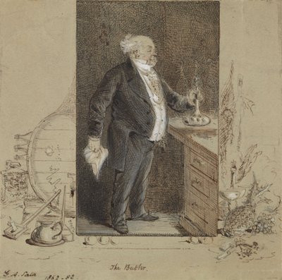 バトラー 作： George Augustus Sala