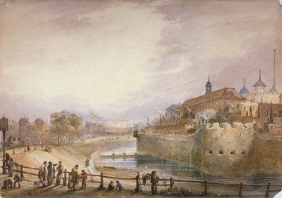 ロンドン塔、c1840 作： George B Campion