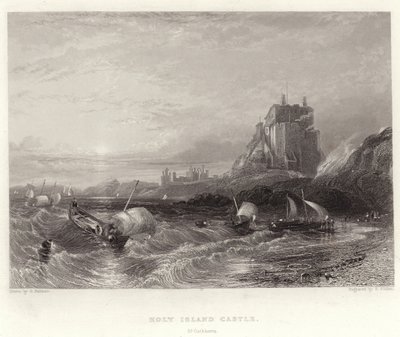 聖島城、セントカスバーツ 作： George Balmer