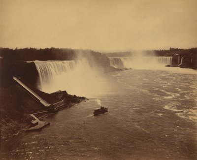 ナイアガラの滝,c.1890年（写真） 作： ジョージ・バーカー