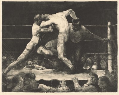 シャーキーの雄鹿 作： George Bellows
