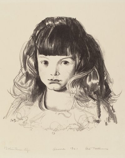 アン 1921 作： George Bellows