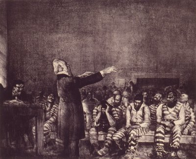 ジョージアでのベネディクション 作： George Bellows