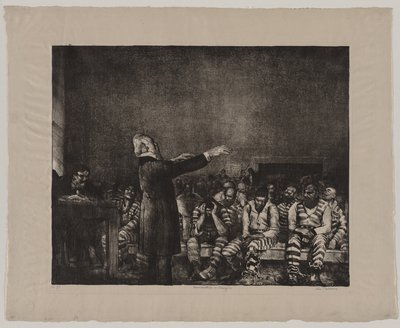 ジョージア州での祝福式 作： George Bellows