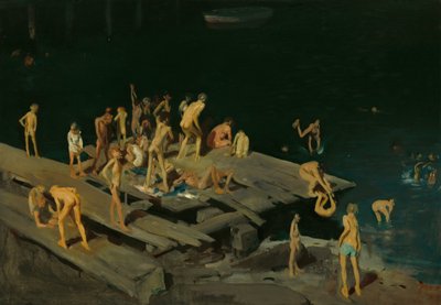 四十二人の子供 作： George Bellows