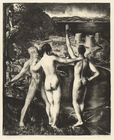 リクニスとその息子たち 作： George Bellows