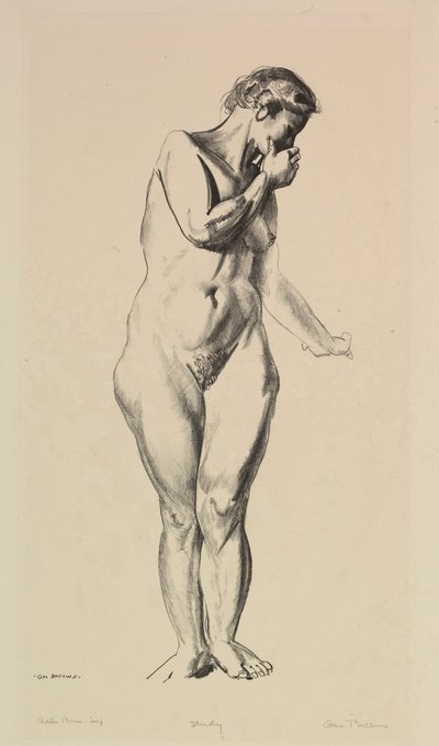 ヌード・スタディ 作： George Bellows