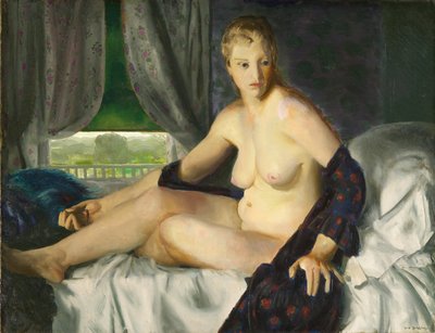 ファンとヌード 作： George Bellows