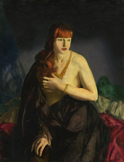 赤髪のヌード 作： George Bellows