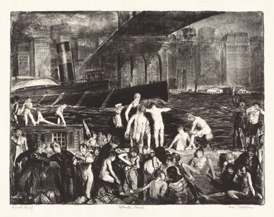 スプリンタービーチ 作： George Bellows