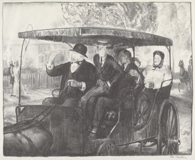 1897年日曜日 作： George Bellows