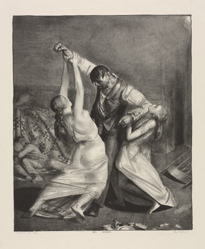 酔っ払い 作： George Bellows