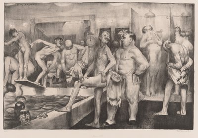シャワーバス 作： George Bellows
