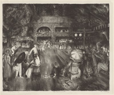 トーナメント 作： George Bellows