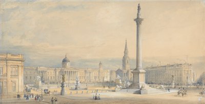 トラファルガー広場の計画案 作： George Belton Moore