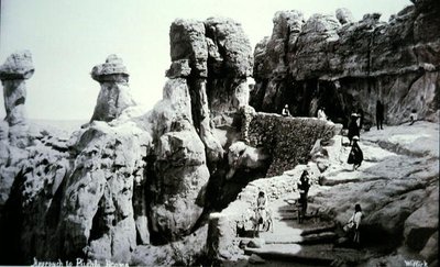 ニューメキシコ州プエブロ・アコマへのアプローチ 作： George Benjamin (Ben) Wittick