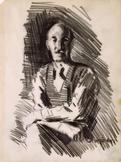 肖像画、c。 1904年。 作： George Benjamin Luks