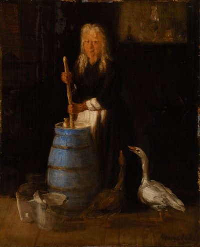 ブルー・チャーン 作： George Benjamin Luks