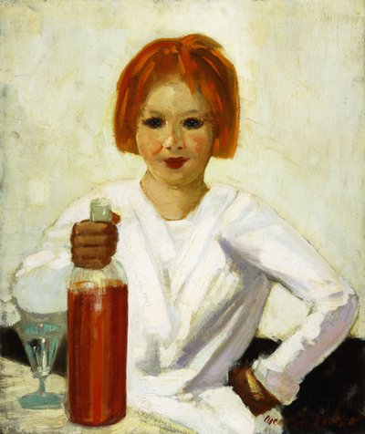 ピエロの娘 作： George Benjamin Luks