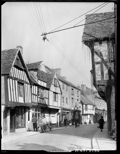 Friar Street、ウースター、ウースターシャー、1942年。 作： George Bernard Mason