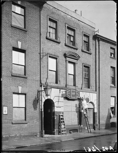 1941 年、コベントリー、Much Park Street。 作： George Bernard Mason