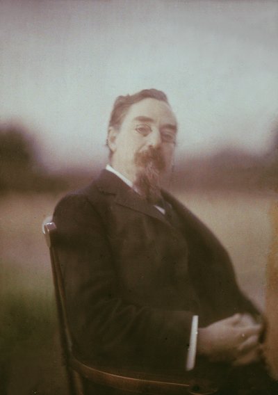 シドニー・ジェームズ・ウェッブ (1859-1947) 初代パスフィールド男爵の肖像、1910 年頃 (オートクローム) (2893 も参照) 作： George Bernard Shaw
