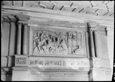 ヒース オールド ホール、ヒース、ウォームフィールド カム ヒース、ウェイクフィールド、1942 年。 作： George Bernard Wood